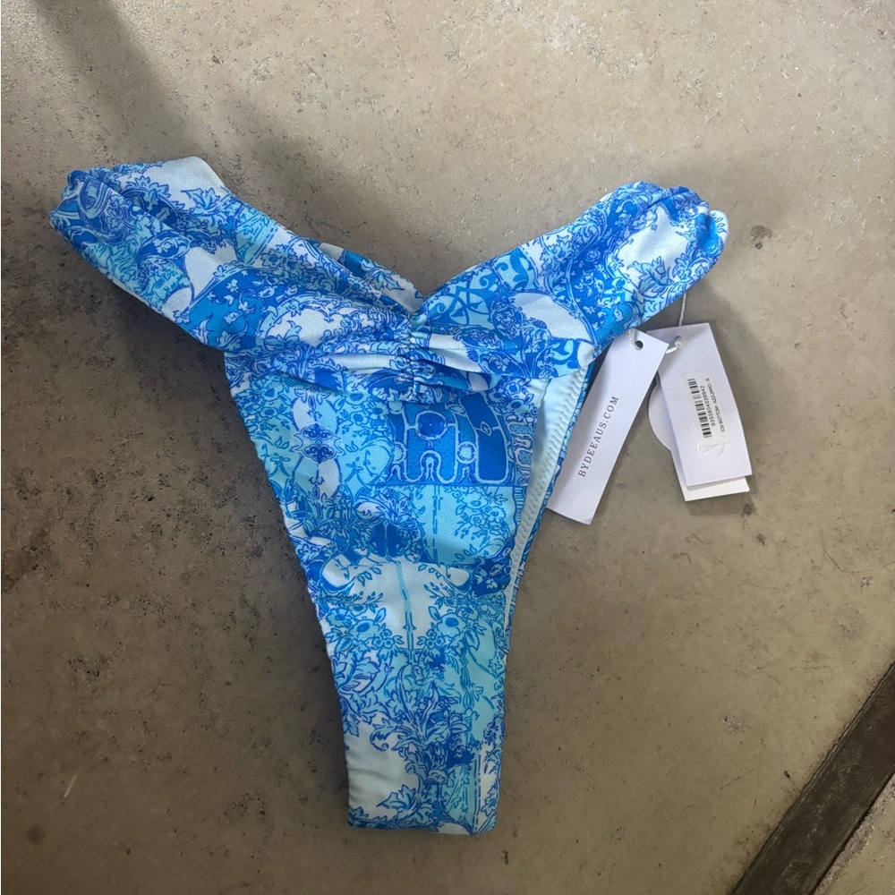 Bydee blue Patterned Bikini Bottom